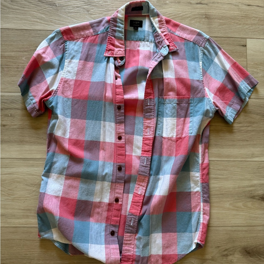 J.Crew short sleeve button up
